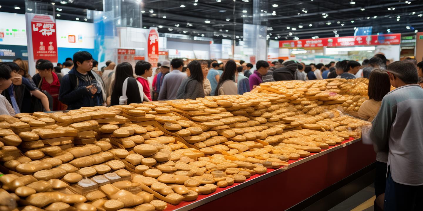 松阳王景状元饼闪耀省农博会,三天销量突破5000个!