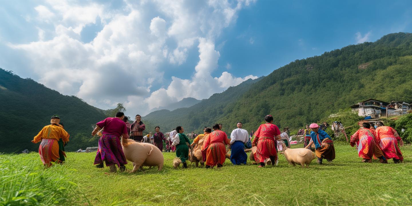 云和畲寨“抢猪节”回归,传统竞技激活乡村旅游新活力